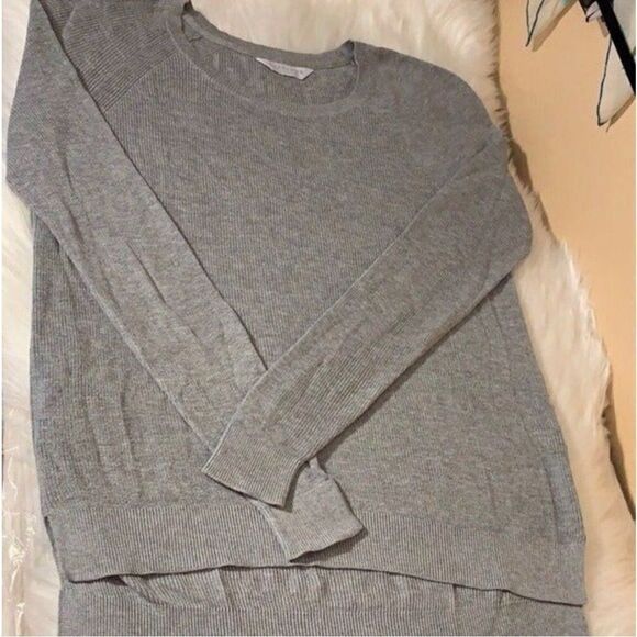 Everlane Gray Scoop Neck Knit Sweater Size XS - Picture 6 of 9